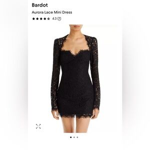 Bardot Aurora Lace Mini Dress